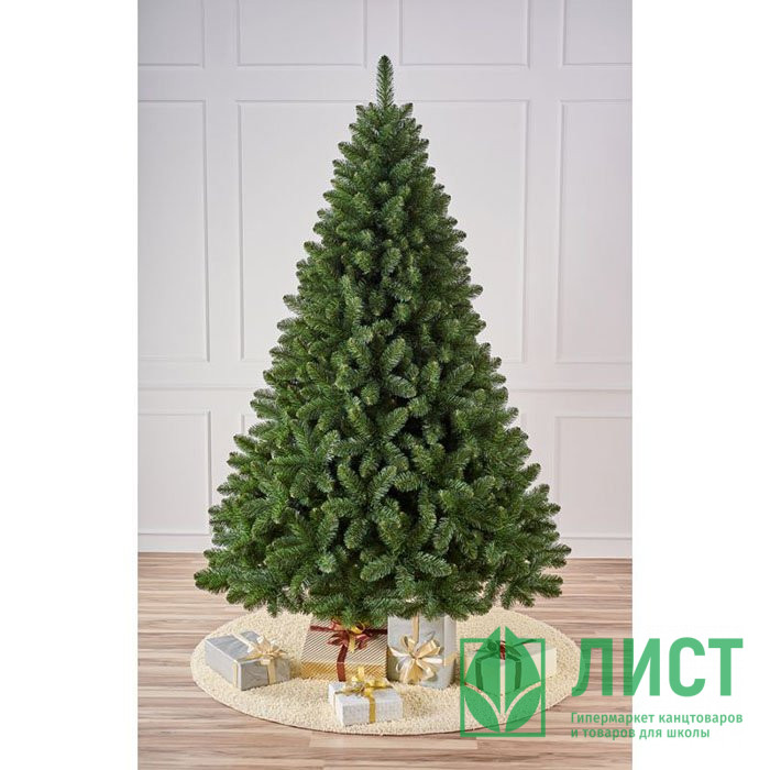 Елка 180см "Боярская" (хвоя ПВХ, ветки отгибные, подставка металл.) арт.ЕБР 18