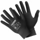 Перчатки полиэстеровые черный Для сборочных работ размер 9 (L), Fiberon PR-BP024