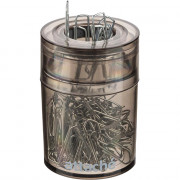 Скрепочница магнитная Attache, цвет графит, без скрепок