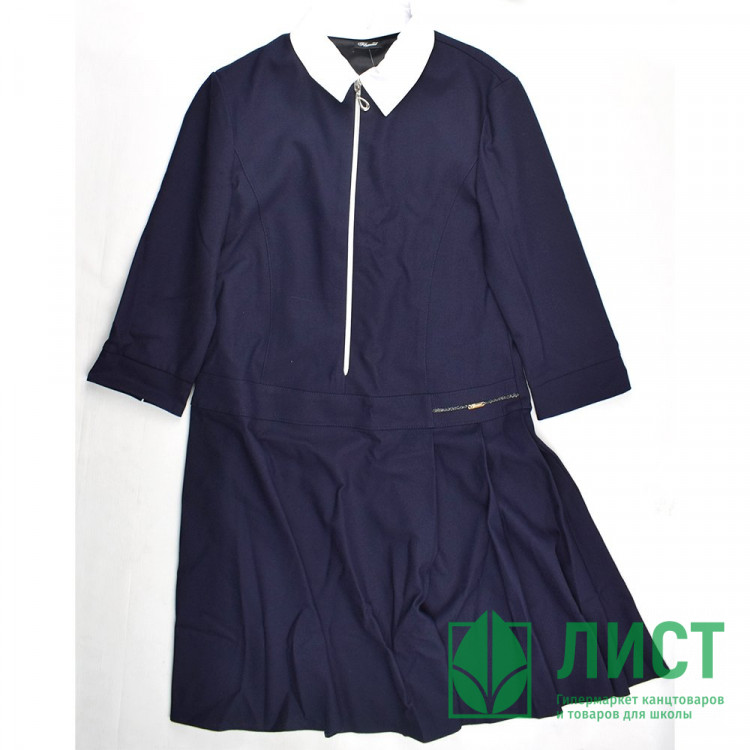 Платье для девочки (ГЕРМИОНА)  арт.55225-07 размер 34/134-40/158 цвет синий