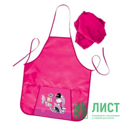 Фартук для детского творчества (Hatber) с карманом Girl power арт. NFn_27083 Фартук для детского творчества (Hatber) с карманом Girl power арт. NFn_27083