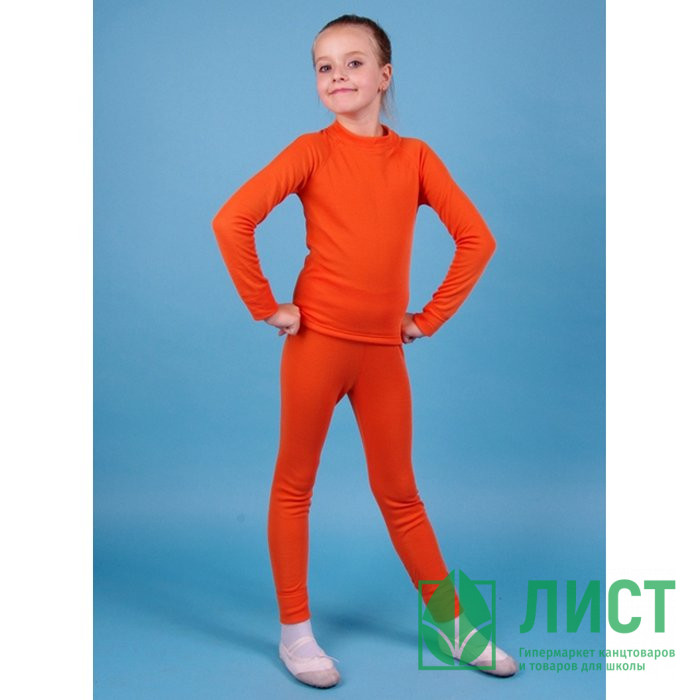 Термо-Футболка для девочки арт.ТФд р.40/152 цвет серый