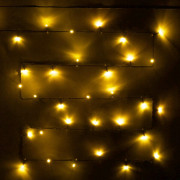 Гирлянда эл.д/дома точечная 13м 152LED цв.т.белый (зел.провод) 8реж. арт.725-0564