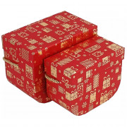 Коробка подарочная 15*11см арт.369-534