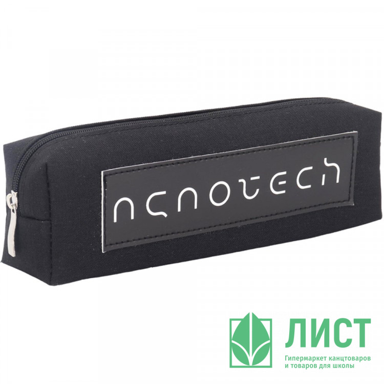 Пенал-косметичка 1 отделение deVENTE Нанотехнология (NANOTECH) черный 210х60х40мм арт7020626