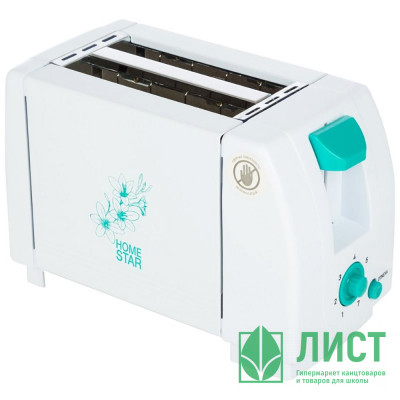 Тостер Homestar, арт. HS-2014 , белый, 750Вт Тостер Homestar, арт. HS-2014 , белый, 750Вт