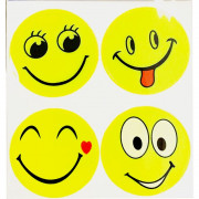 Набор светоотражающих наклеек (deVENTE) Smile 50х50 мм арт.9083001