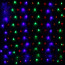 Гирлянда электрическая для дома сетка 2*2,5м 192LED цвет мульти (светлый провод) 8режимов арт.196-098 - my_208048