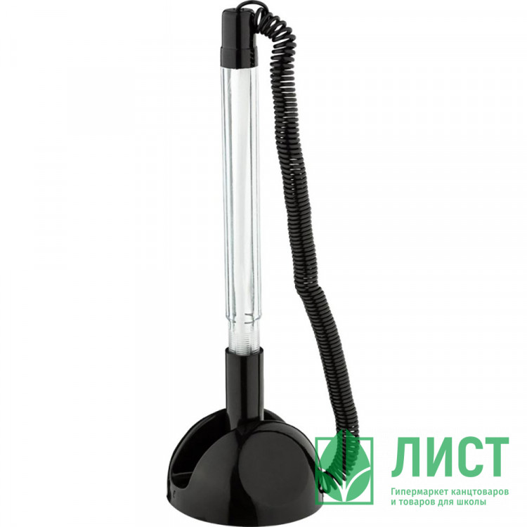 Ручка шариковая на липучке настольная (BEIFA) цвет корпуса черный арт.8863 (Ст.24)