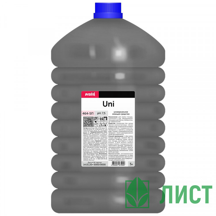 М/с универсальное Profit Uni 5л ПЭТ (щелочное) арт.464-5П (Ст.4)