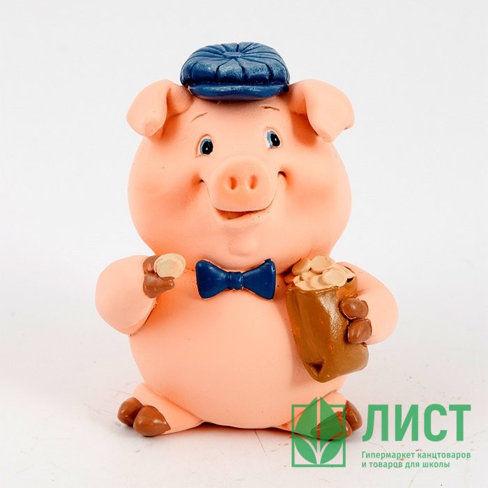 Статуэтка символ года Свинка-банкир 8см арт.172500