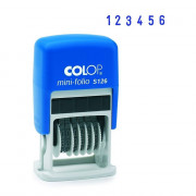 Нумератор автоматический COLOP  6 разрядов 3,8мм (мини) арт.S126