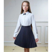 Юбка для девочки (ГЕРМИОНА) ткань 07 арт.4188-07 размер 32/134-44/170 цвет синий