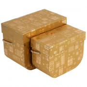 Коробка подарочная 15*11см арт.369-541