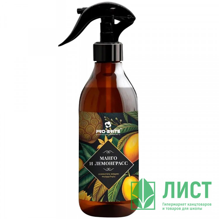 Освежитель Pro-Brite Melissa Fruits 370 мл Манго и Лемонграсс арт.410-037 (ст.6)