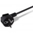 Сетевой фильтр BURO 500SH-3-B, 3м, 5 розеток черный - 