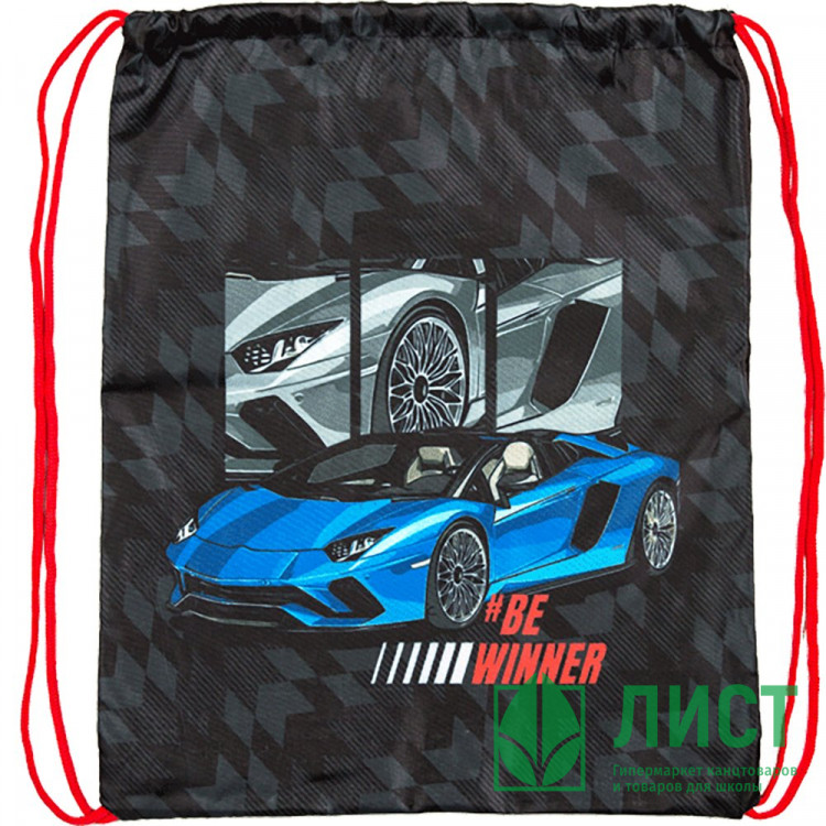 Сумка для сменной обуви 1 отделение Attomex Скоростная зона (Speed Zone) 35x43 см арт.7048403