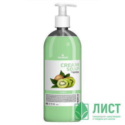 т/м жидкое 1л дозатор Cream Soap киви (крем) Pro-Brite арт.1086-1 (Ст.12) т/м жидкое 1л дозатор Cream Soap киви (крем) Pro-Brite арт.1086-1 (Ст.12)