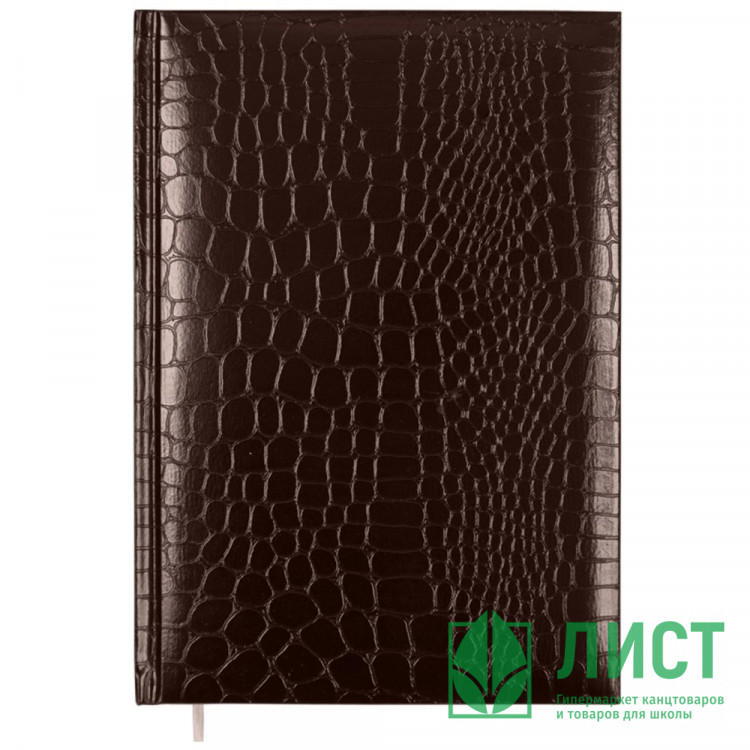 Ежедневник датированный 2026 "Attomex Arkona" B6 (120 ммx170 мм) 336 стр, белая бумага 70 г/м², печать в 1 краску, твердая обложка из бумвинила с поролоном, 1 ляссе, в термоусадочной пленке, черный