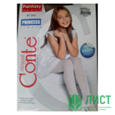 Колготки арт.18С-229СП  92% полиамид 8% эластан Princess beige/бежевый (Conte) Колготки арт.18С-229СП  92% полиамид 8% эластан Princess beige/бежевый (Conte)