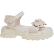 Босоножки для девочки (Сказка) цвет бежевый верх- искусственная кожа подкладка-натуральная кожа размерный ряд 32-37 арт.R025881921AP