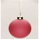 Шар пластик 08см матовый цв.пурпурно-красный 102 РШ2102