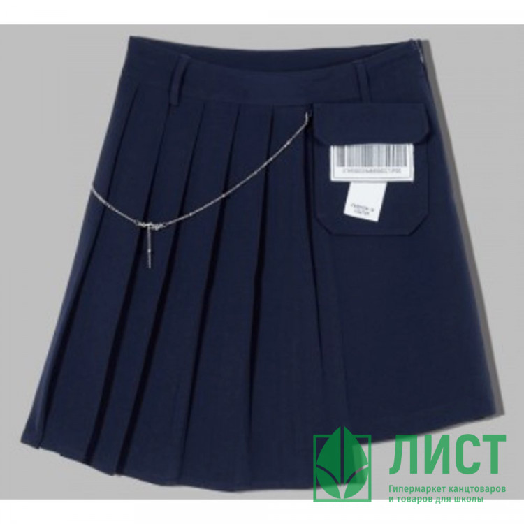 Юбка для девочки (Делорас) арт.Q63084 размер 42/158-44/164 цвет черный