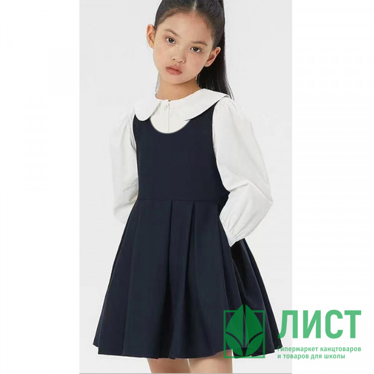 Платье для девочки (Делорас) арт.64037Q размер 30/122-40/152 цвет синий