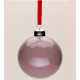 Шар пластик 08см глянцевый цв.бледно красно-фиолетовый 117 арт.РШ2517