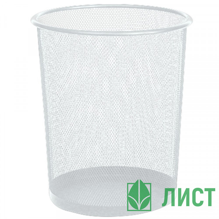 Корзина д/мусора металлическая 9 л deVente серая арт.4106105 (Ст.24)