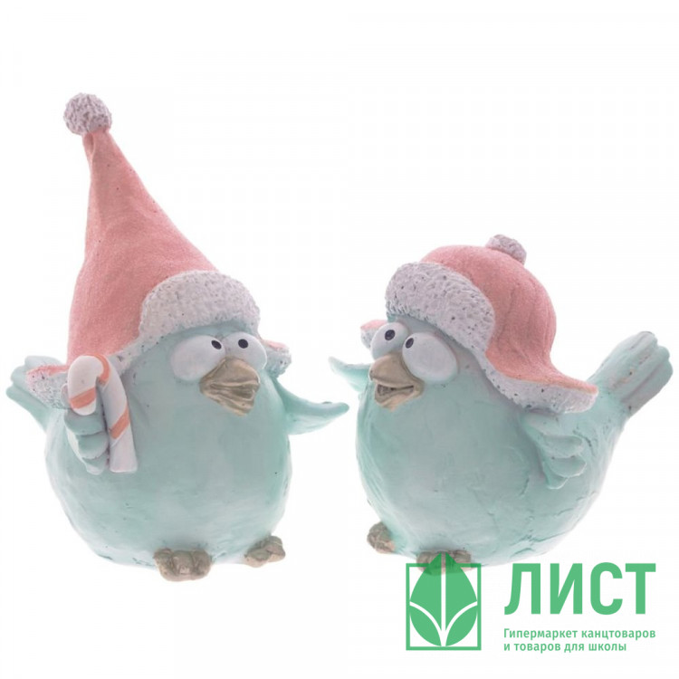 Статуэтка декоративная "Птичка" 12см асс. арт.755514