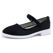 Туфли для девочки (Paliament) черный верх-искусственный нубук подкладка-искусственная кожа размерный ряд 32-37 арт.tyg-188-33-2