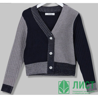Кардиган для девочки (Делорас) арт.M63756 размер 34/134-46/170 цвет синий Кардиган для девочки (Делорас) арт.M63756 размер 34/134-46/170 цвет синий