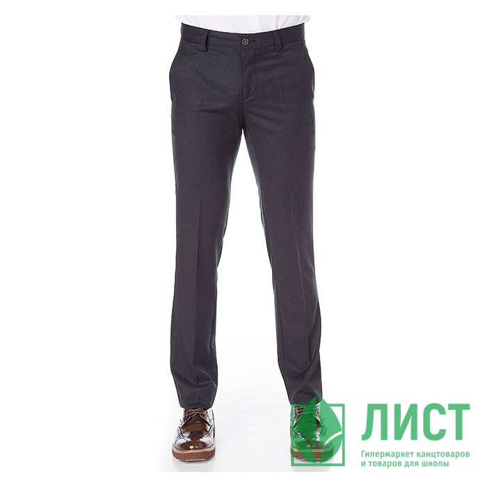 Брюки для мальчика (Van Cliff) Луи-2-юниор зауженные арт.А95339 р.30/128 цвет серый