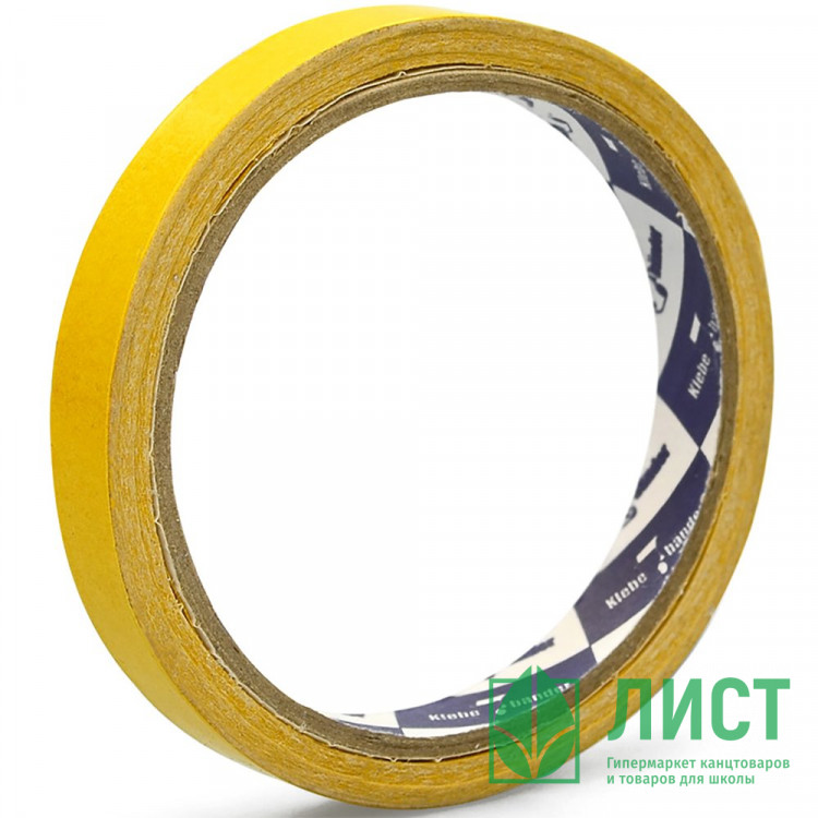 Скотч двусторонний на полипропиленовой основе 12*10м ТМ Klebebander арт.21186 (Ст.144)