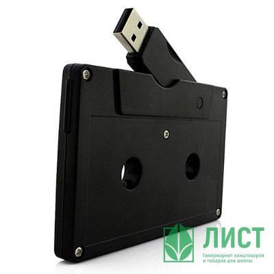 Флеш диск 8GB USB 2.0 Кассета черная Флеш диск 8GB USB 2.0 Кассета черная