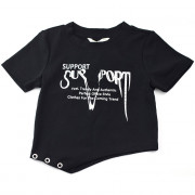 Футболка для девочки арт.Deloras 22536 размерный ряд 34/134- 44/164 цвет черный